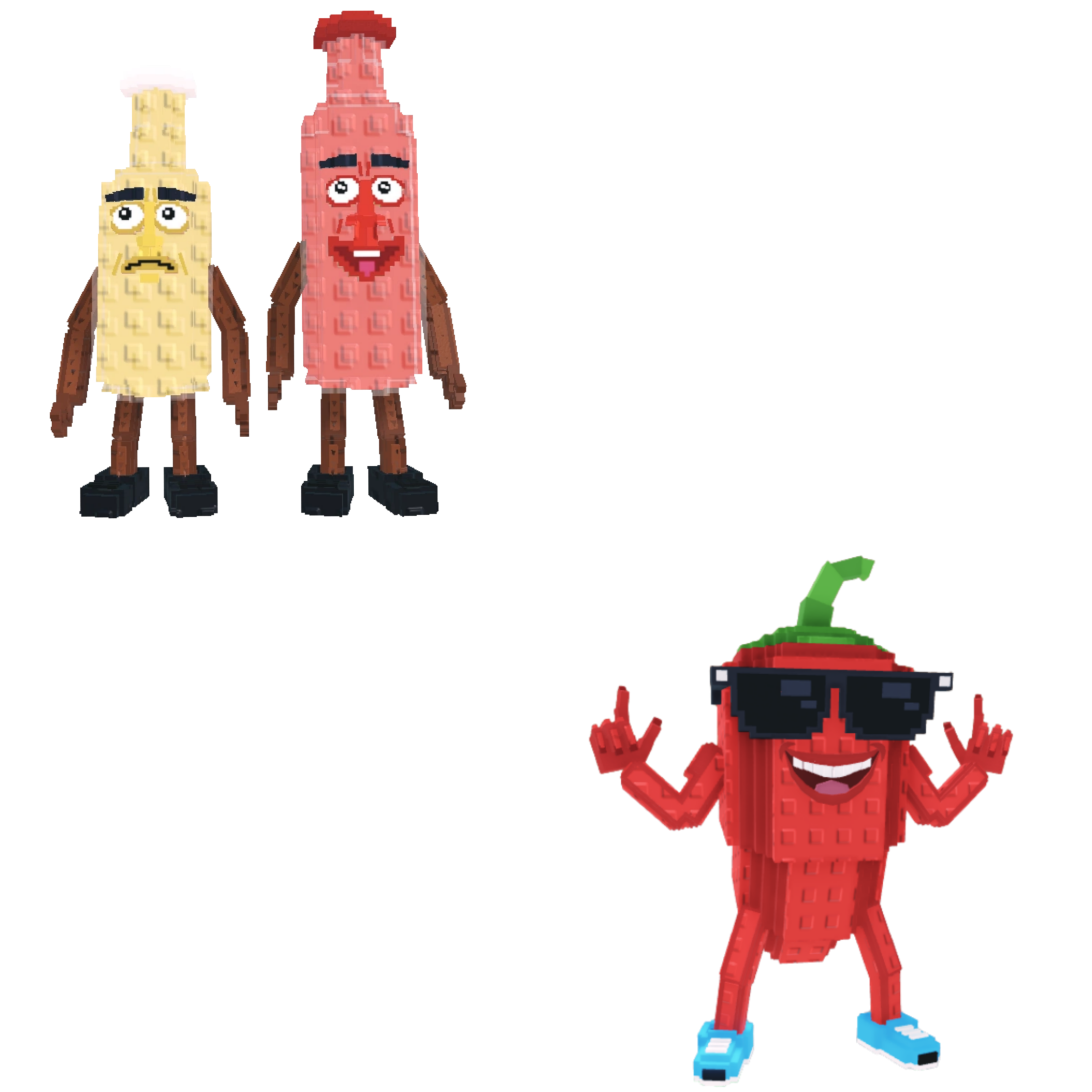 [BUNDLE] - 🐽 1x Ketchuru And Musturu 🐽 1x Chillin Chil