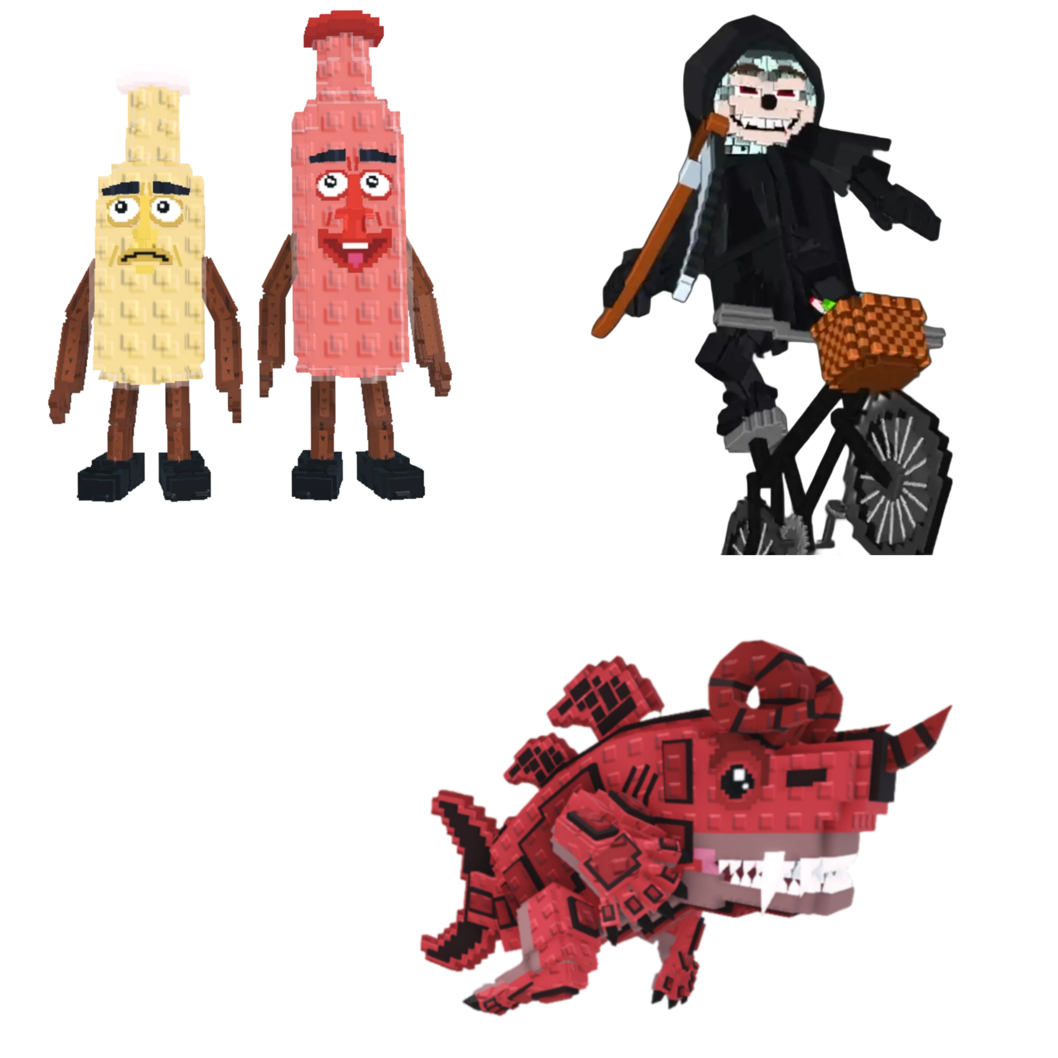 [BUNDLE] - 🦒 1x Ketchuru And Musturu 🦒 1x Mieteteira Bicicleteira 🦒 1x Eviledon