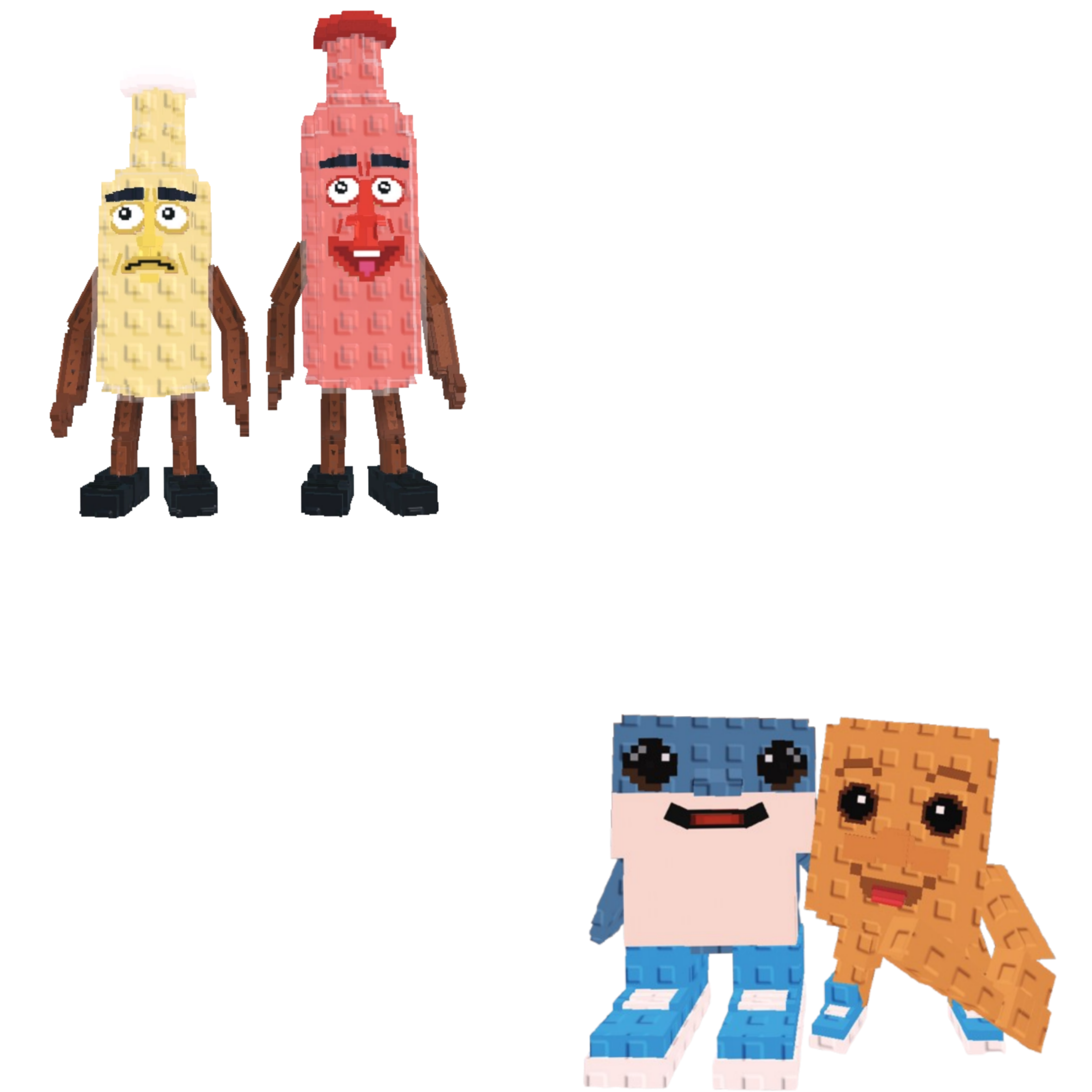 [BUNDLE] - 🦦 1x Ketchuru And Musturu 🦦 1x Los Bros