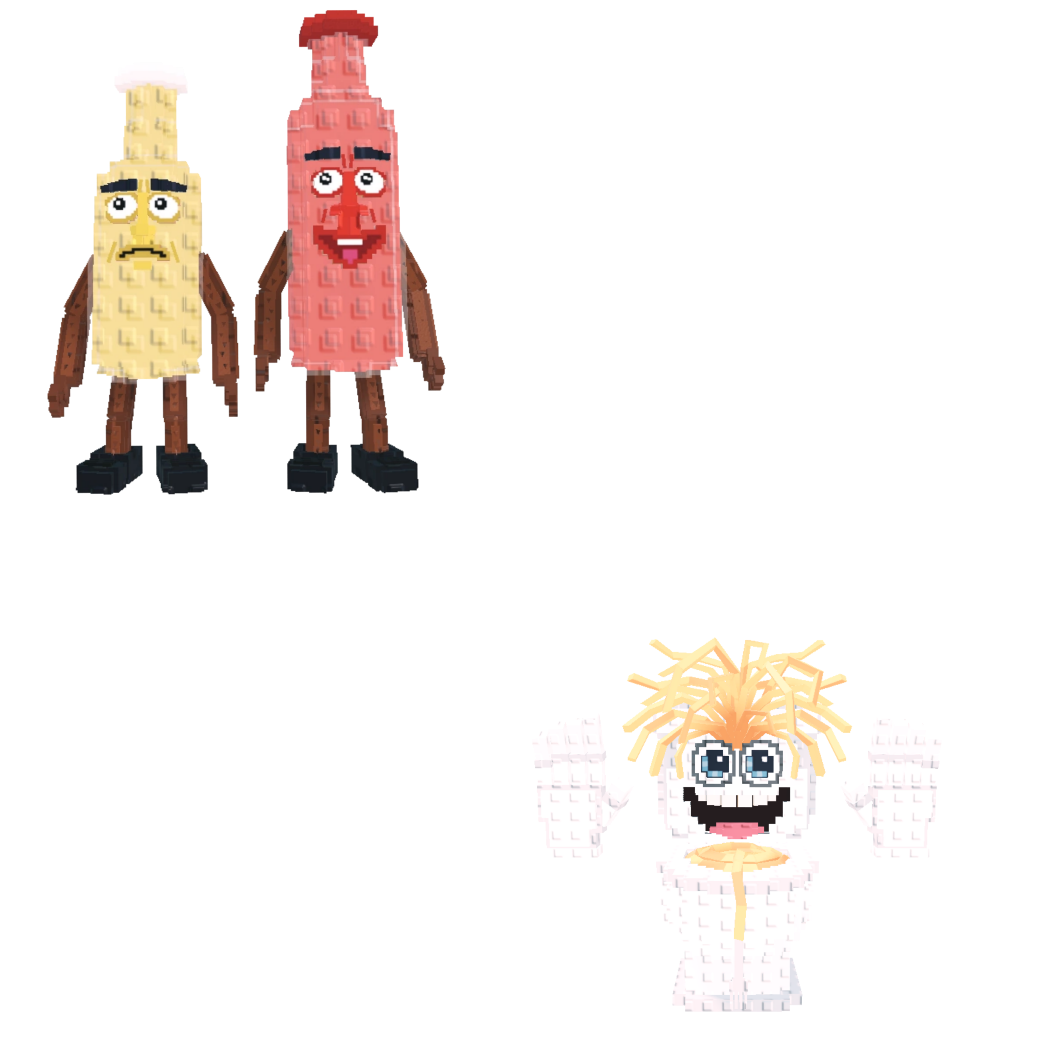 [BUNDLE] - 🦘 1x Ketchuru And Musturu 🦘 1x Spaghetti Tualetti