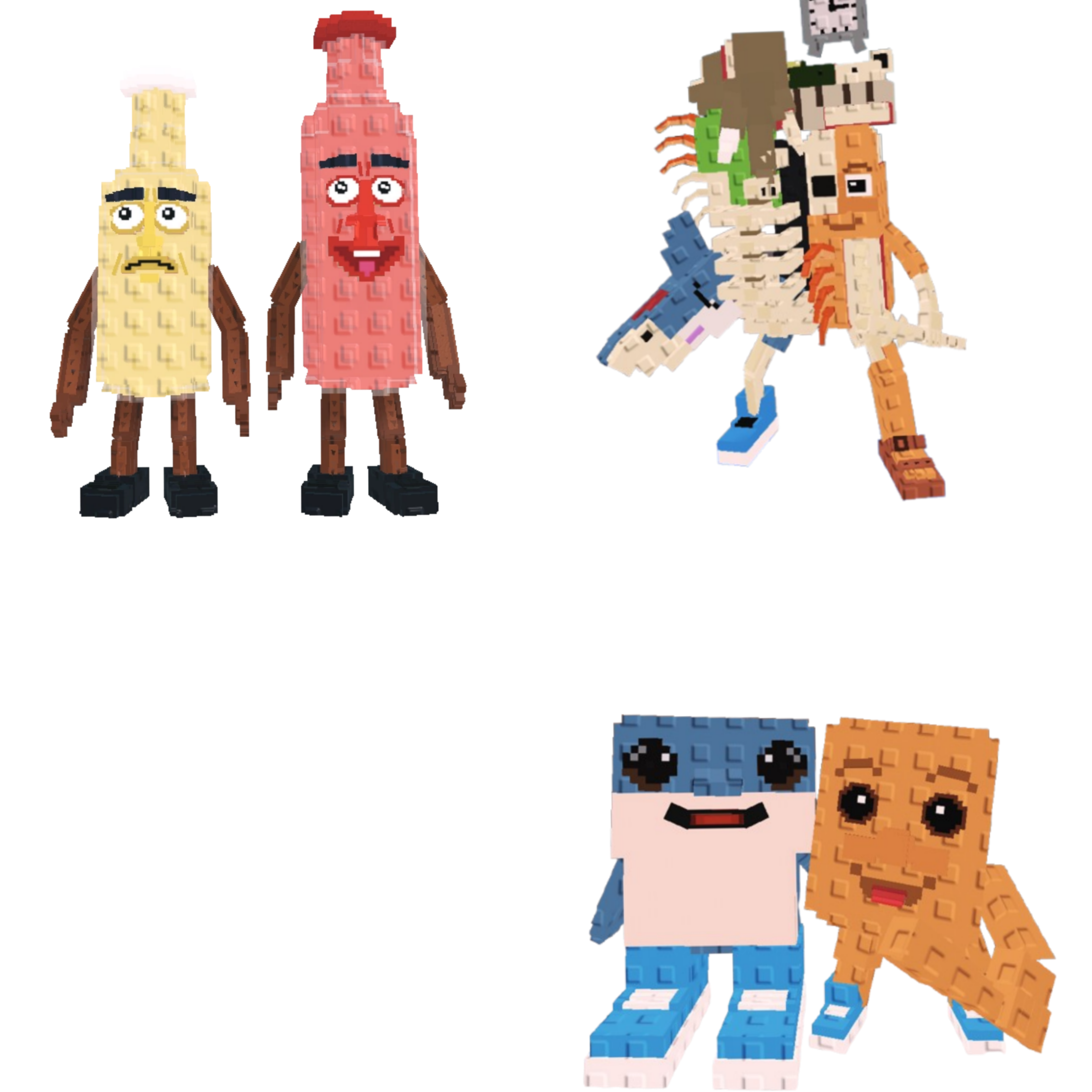 [BUNDLE] - 🐣 1x Ketchuru And Musturu 🐣 1x La Extinct Grande 🐣 1x Los Bros
