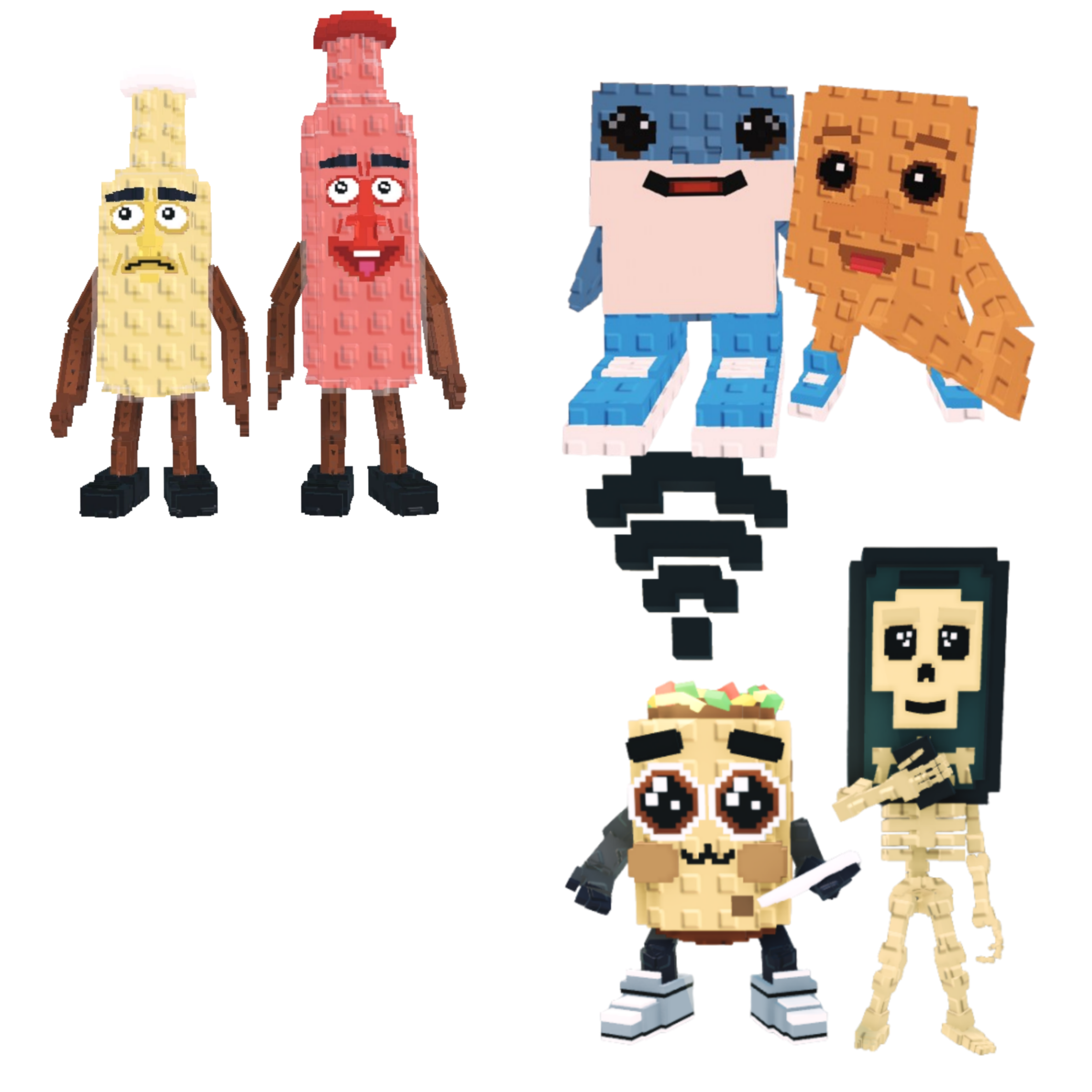 [BUNDLE] - 🐊 1x Ketchuru And Musturu 🐊 1x Los Bros 🐊 1x Los Mobilis
