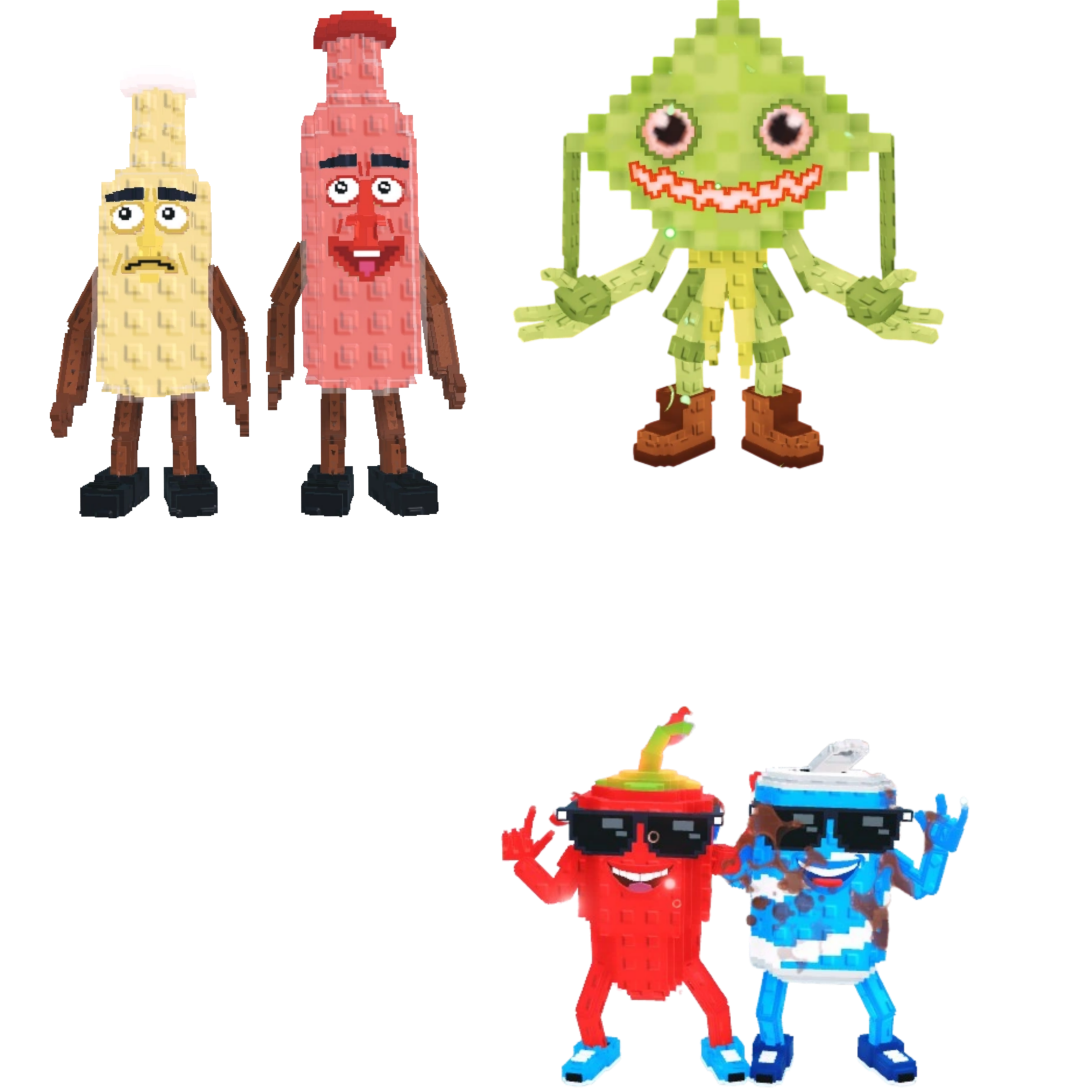 [BUNDLE] - 🐢 1x Ketchuru And Musturu 🐢 1x Swaggy Bros 🐢 1x Ketupat Kepat