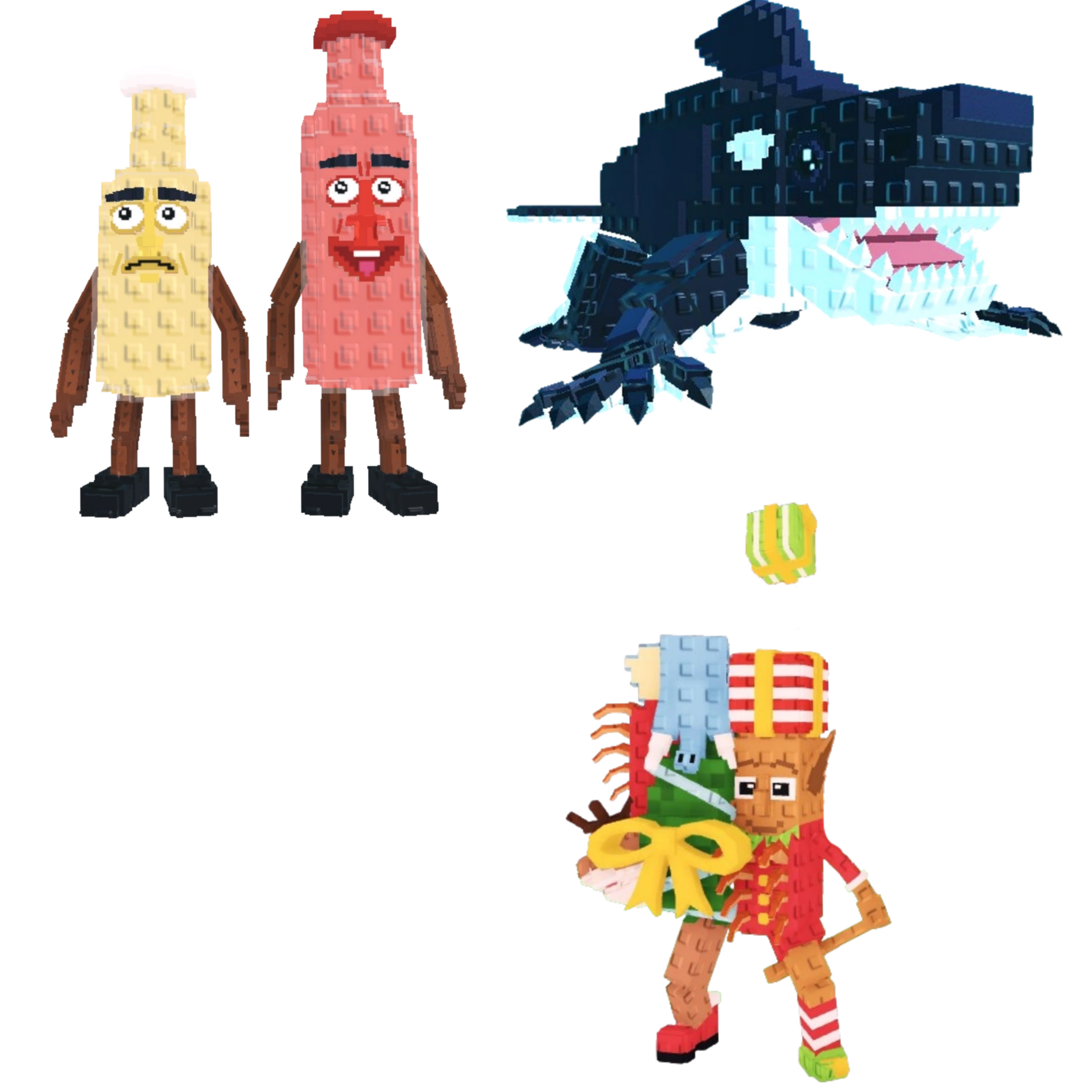[BUNDLE] - 🦖 1x Ketchuru And Musturu 🦖 1x Orcaledon 🦖 1x La Jolly Grande
