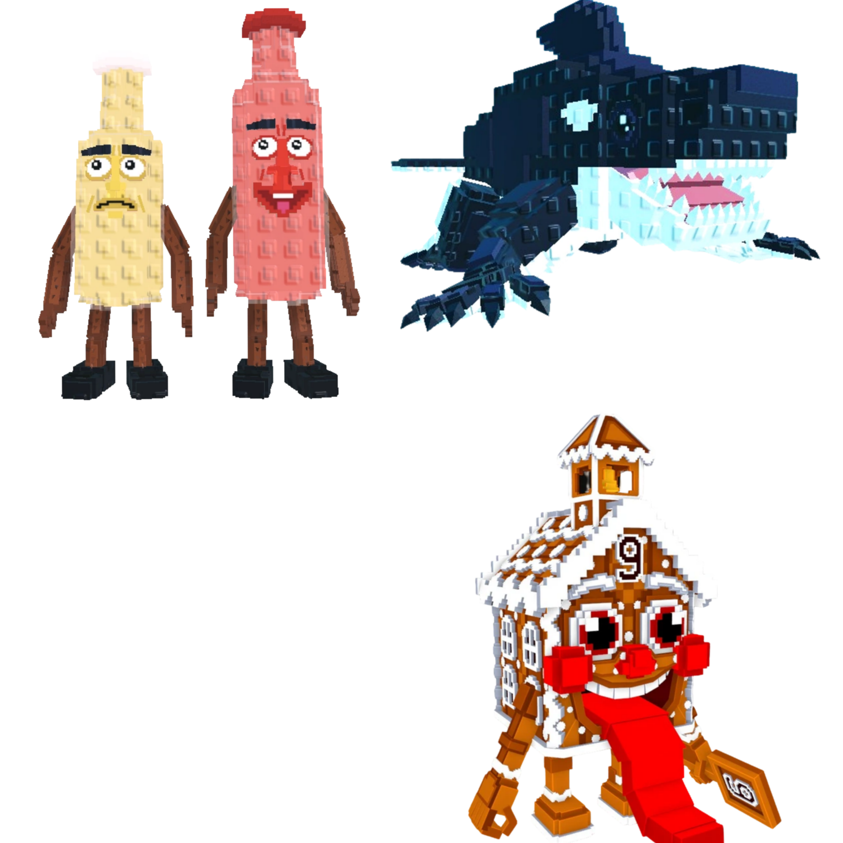 [BUNDLE] - 🐋 1x Ketchuru And Musturu 🐋 1x Orcaledon 🐋 1x La Ginger Sekolah