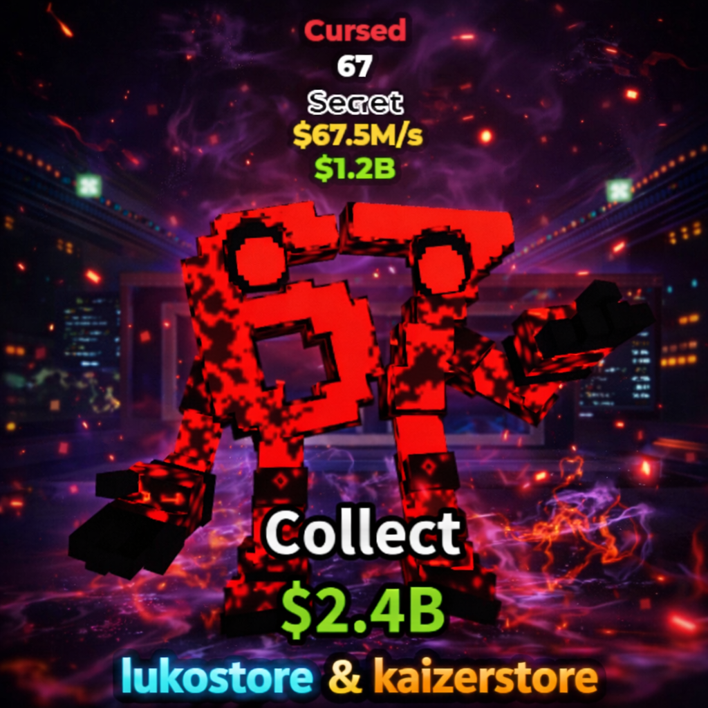 [READY✅] Cursed 67 | 67M/s | FAST INSTANT DELIVERY