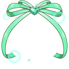 Enchanted Ribbon (Green) avatar decoration | 🔥Cheap Decoration $4.99