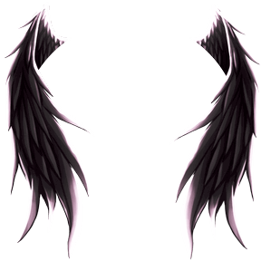 Fallen Angel (Black) avatar decoration | 🔥Cheap Decoration $4.99