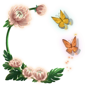 Morning Chrysanthemums avatar decoration | 🔥Cheap Decoration $4.99