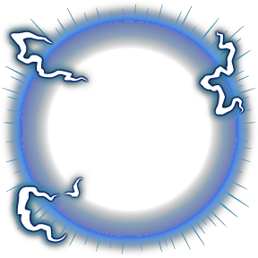 Radiating Energy (Blue) avatar decoration | 🔥Cheap Decoration $4.99