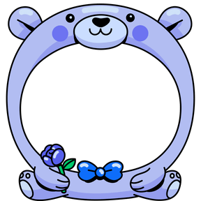 Rose Bearer (Blue) avatar decoration | 🔥Cheap Decoration $4.99