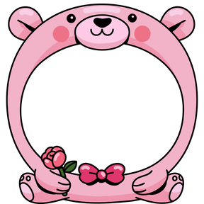 Rose Bearer (Pink) avatar decoration | 🔥Cheap Decoration $4.99