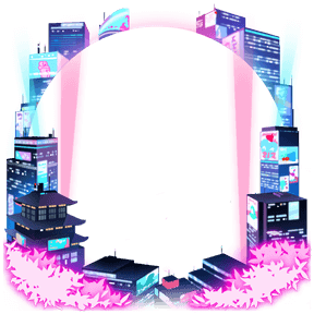 Sakura City avatar decoration | 🔥Cheap Decoration $4.99