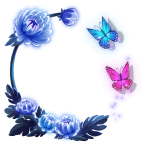 Twilight Chrysanthemums avatar decoration | 🔥Cheap Decoration $4.99