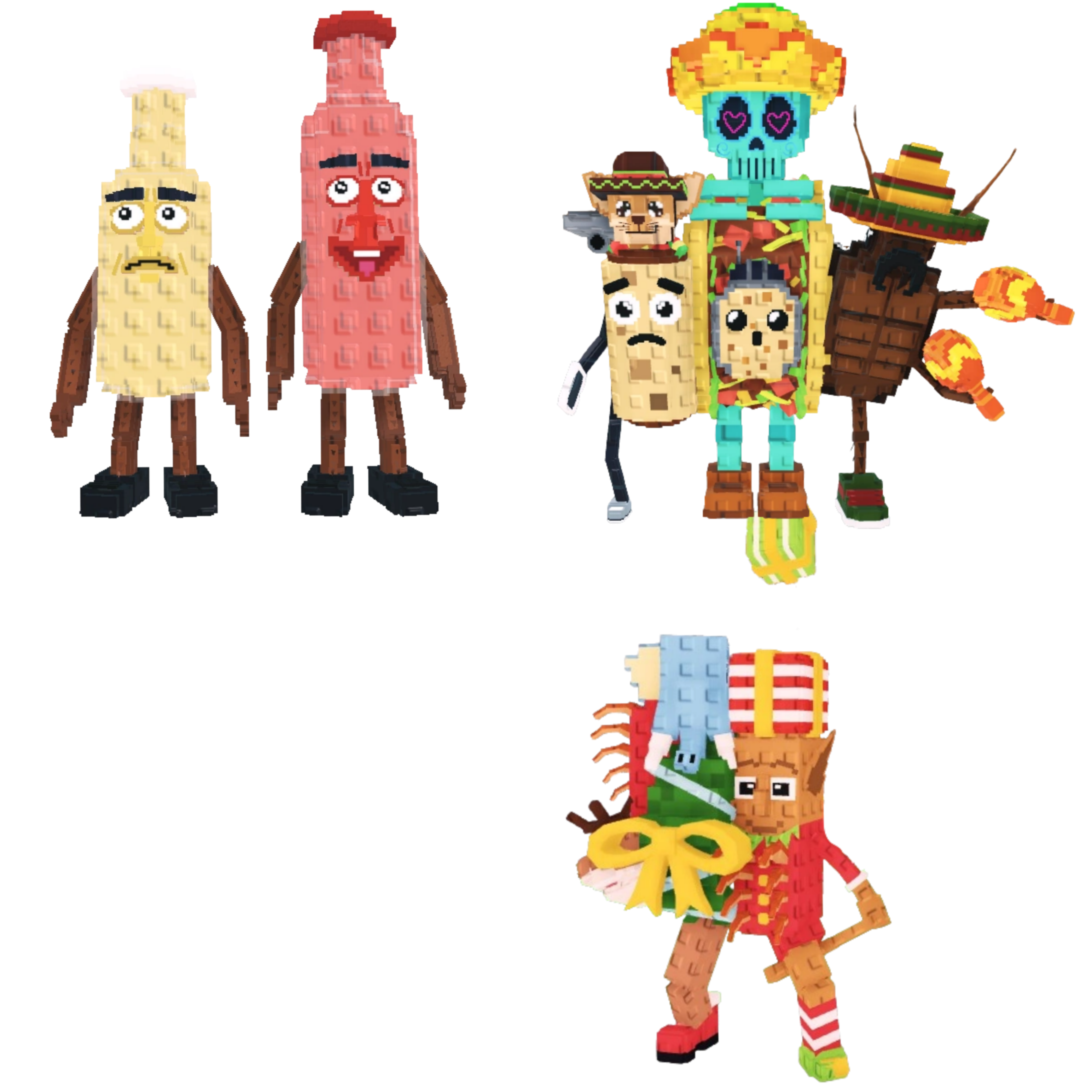 [BUNDLE] - 🐙 1x Ketchuru And Musturu 🐙 1x La Taco Combinasion 🐙 1x La Jolly Grande
