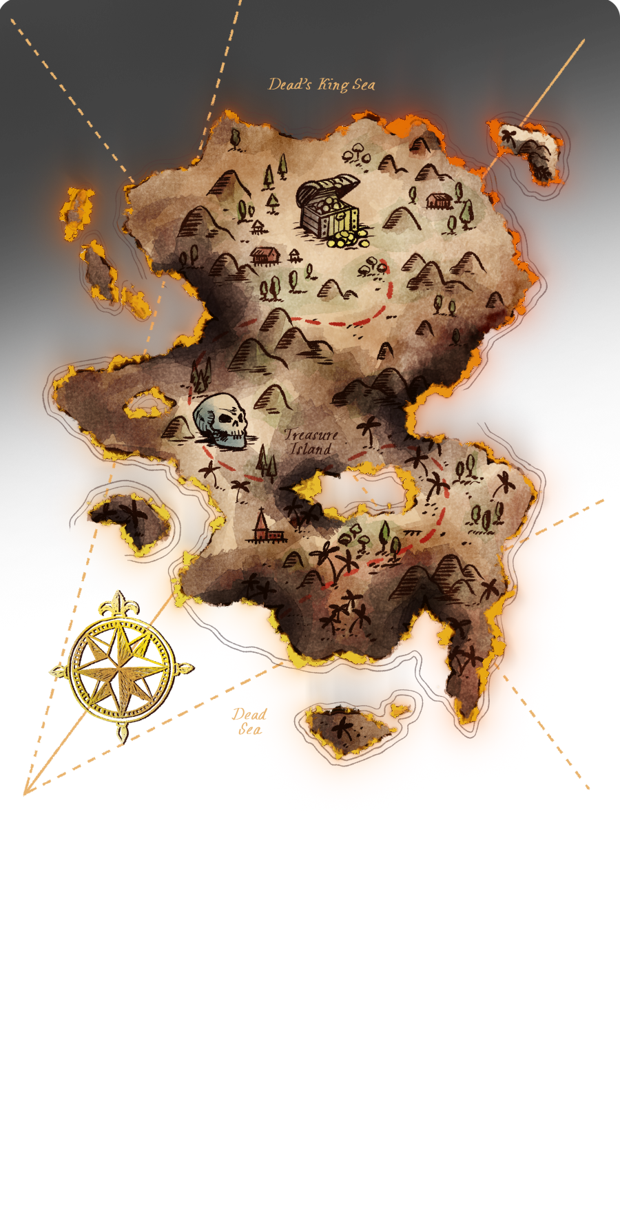 Forgotten Treasure profile effect | 🔥Cheap Decoration $4.99
