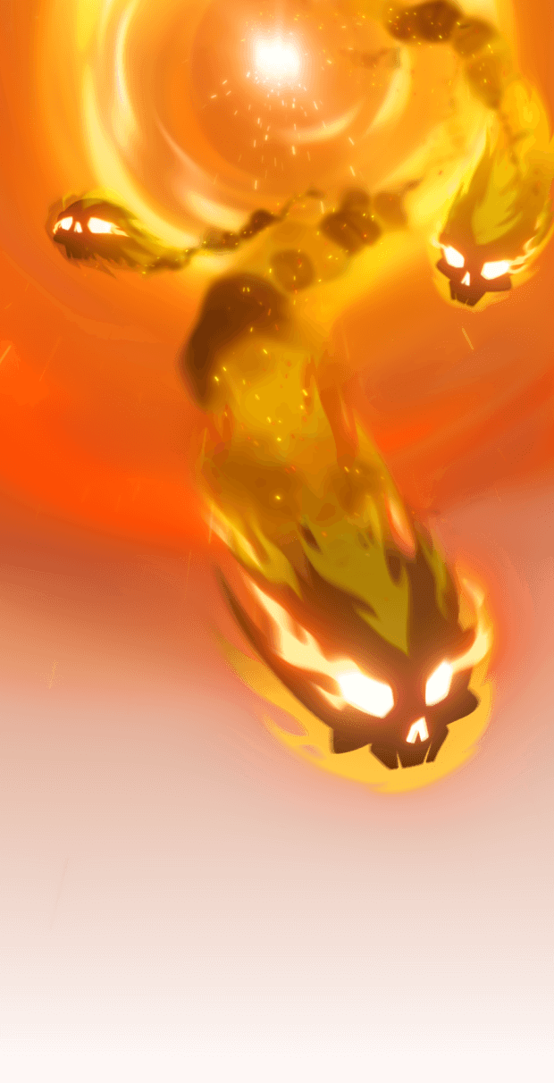 Infernal Dark Omens profile effect | 🔥Cheap Decoration $4.99