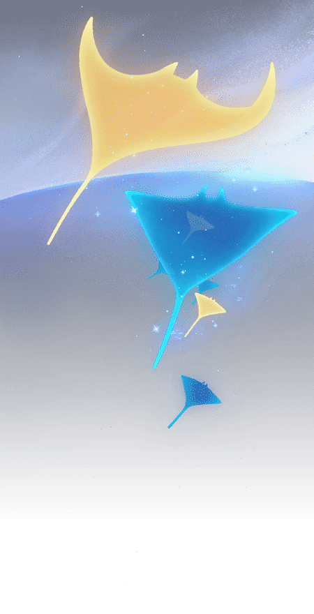 Midnight Mantas profile effect | 🔥Cheap Decoration $4.99