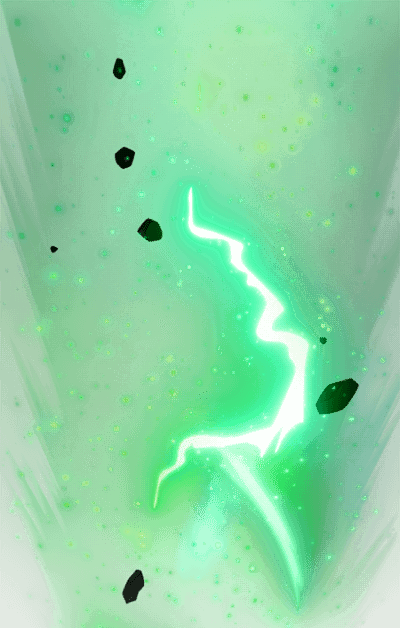 Power Surge (Green) profile effect | 🔥Cheap Decoration $4.99