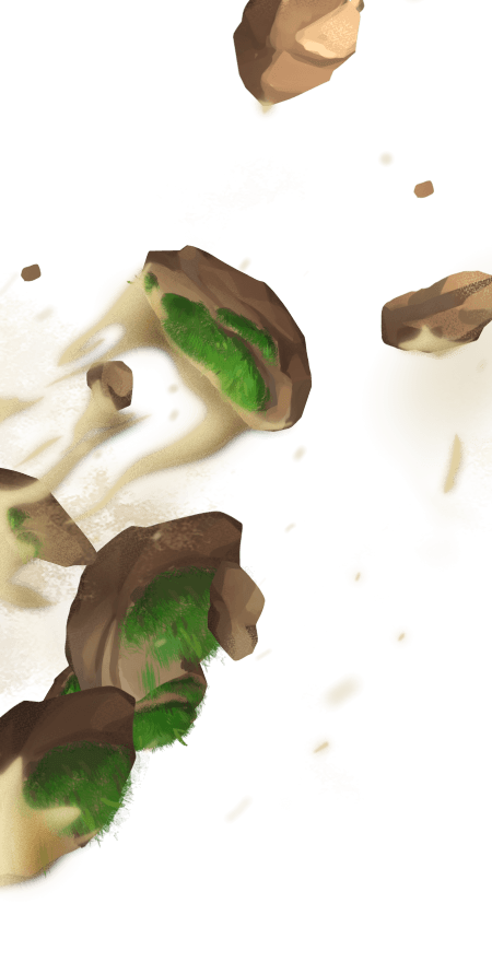 Rock Slide profile effect | 🔥Cheap Decoration $4.99