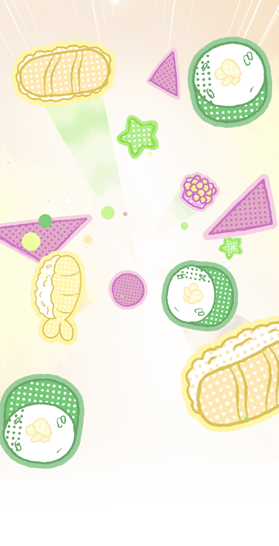 Sushi Mania (Green) profile effect | 🔥Cheap Decoration $4.99