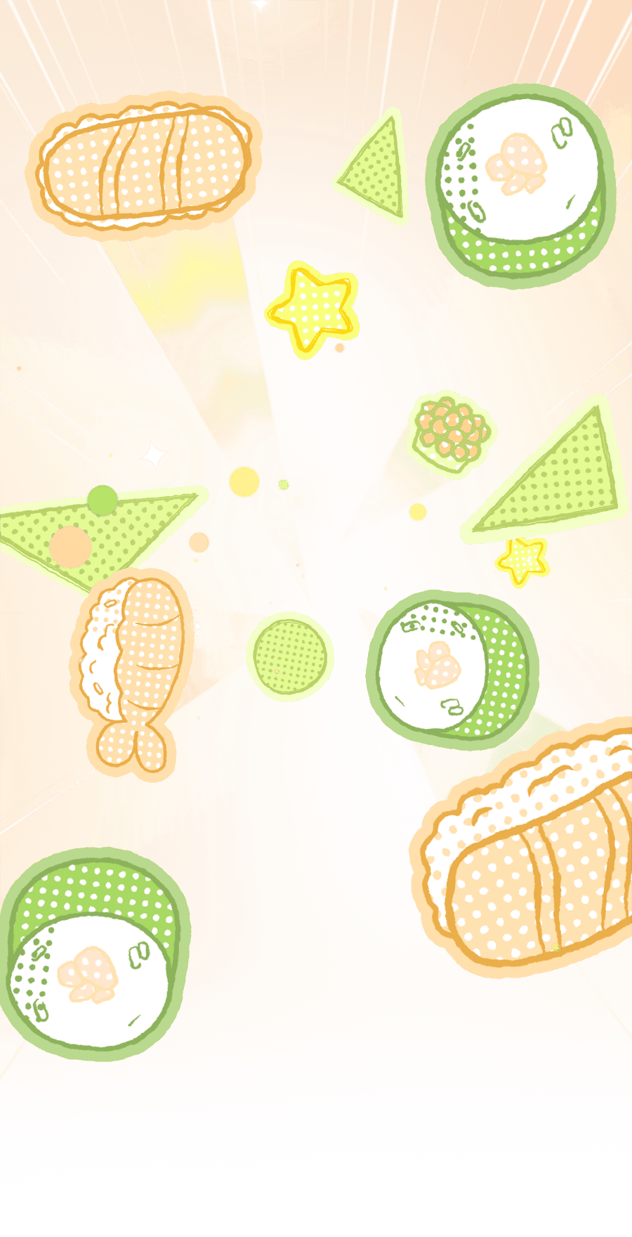 Sushi Mania (Yellow) profile effect | 🔥Cheap Decoration $4.99