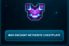 Max Enchant Netherite Chestplate