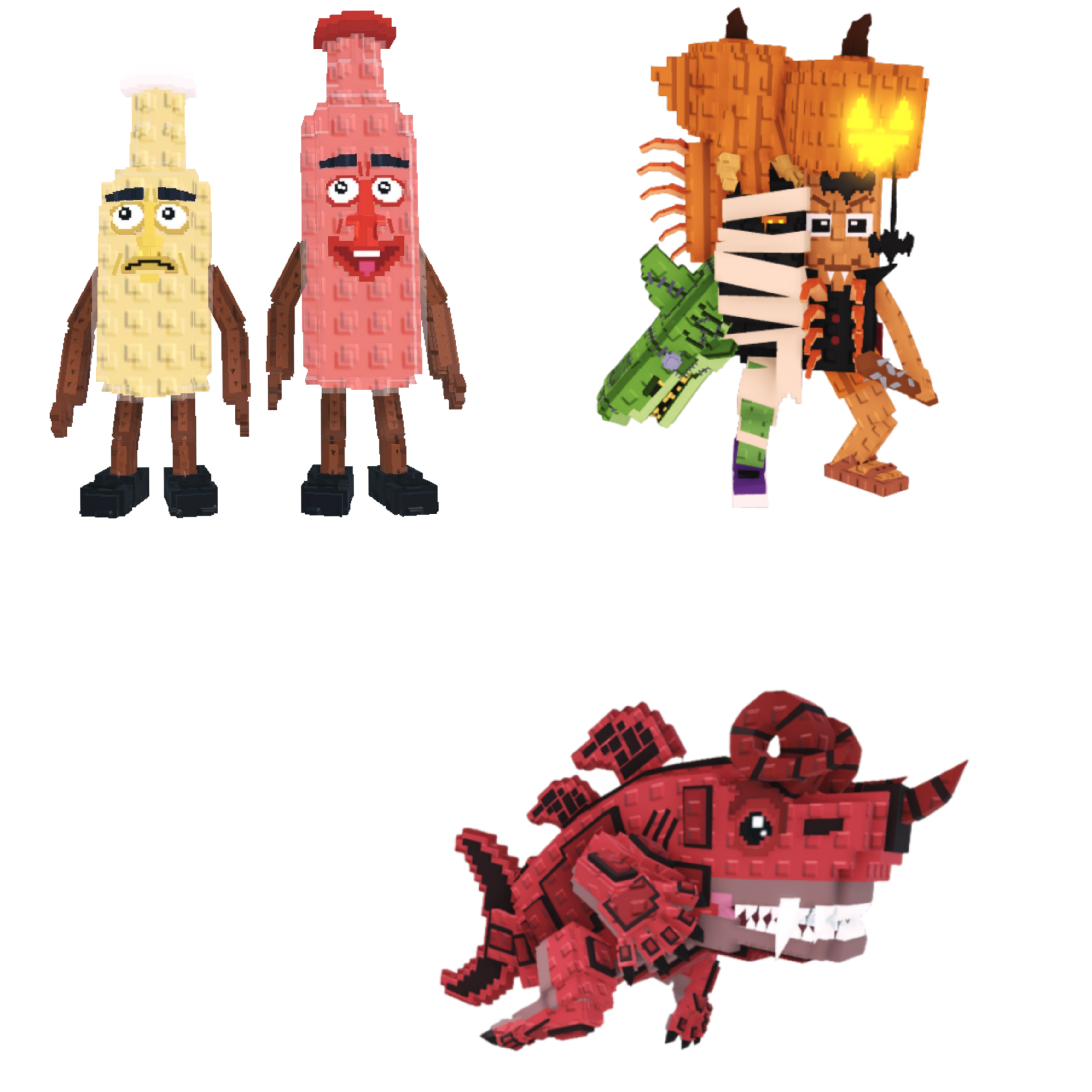 [BUNDLE] - 🐞 1x Ketchuru And Musturu 🐞 1x La Spooky Grande 🐞 1x Eviledon