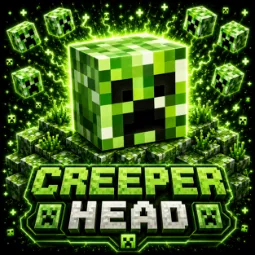 🩷Creeper Head🩷DonutSMP🩷INSTANT FAST DELIVERY🩷