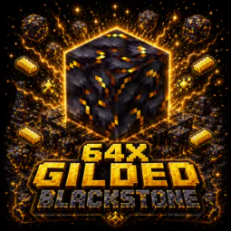 🩷64x Gilded Blackstone🩷DonutSMP🩷INSTANT FAST DELIVERY🩷