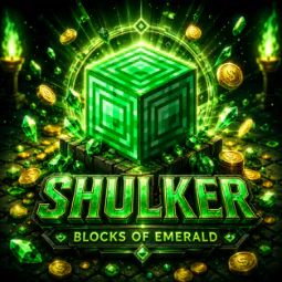 🩷Shulker of Emerald Blocks🩷27 Stacks🩷DonutSMP🩷INSTANT FAST DELIVERY🩷