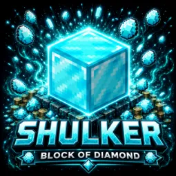 🩷Shulker of Diamond blocks🩷27 Stacks🩷DonutSMP🩷INSTANT FAST DELIVERY🩷