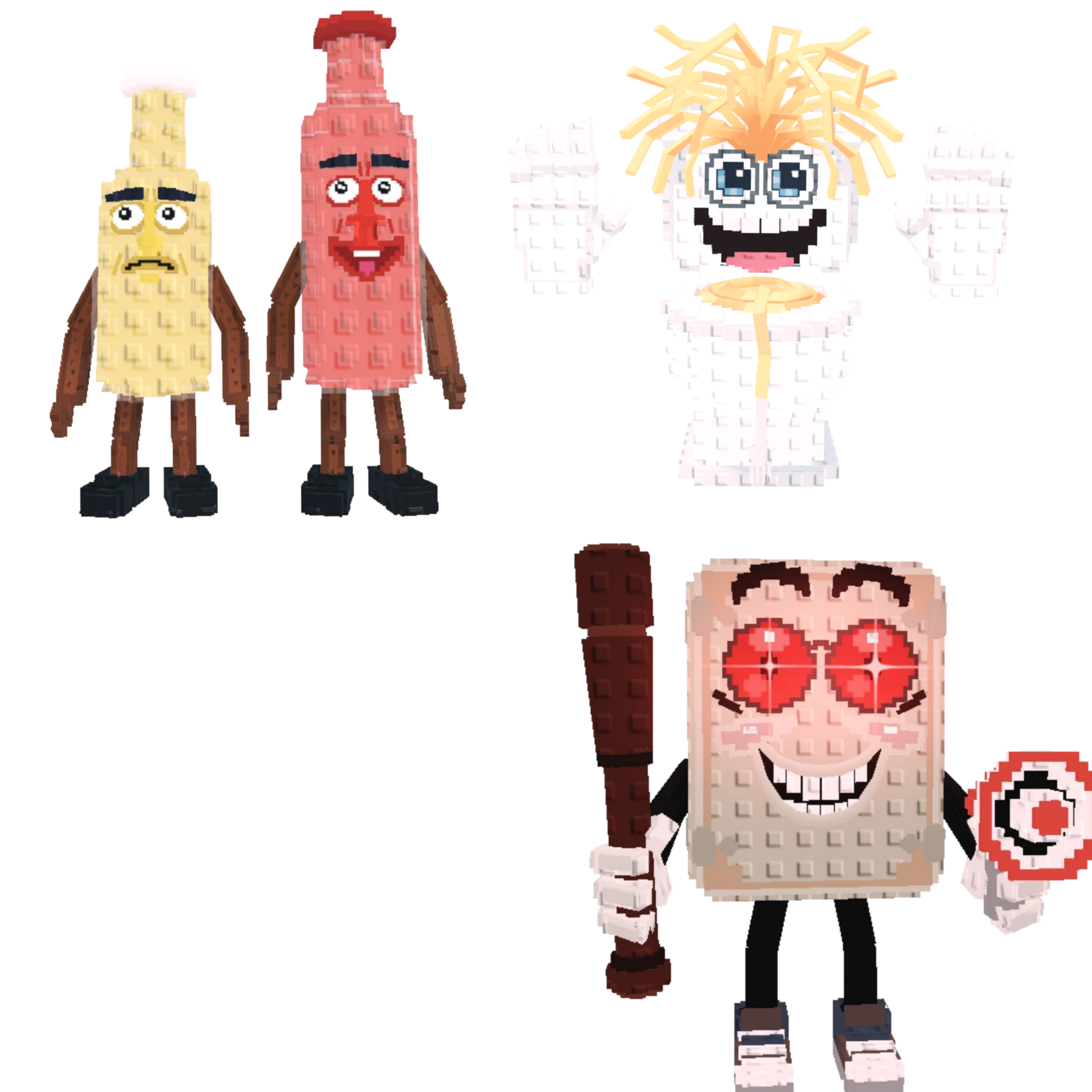 [BUNDLE] - 🏵️ 1x Ketchuru And Musturu 🏵️ 1x Spaghetti Tualetti 🏵️ 1x Tang Tang Keletang