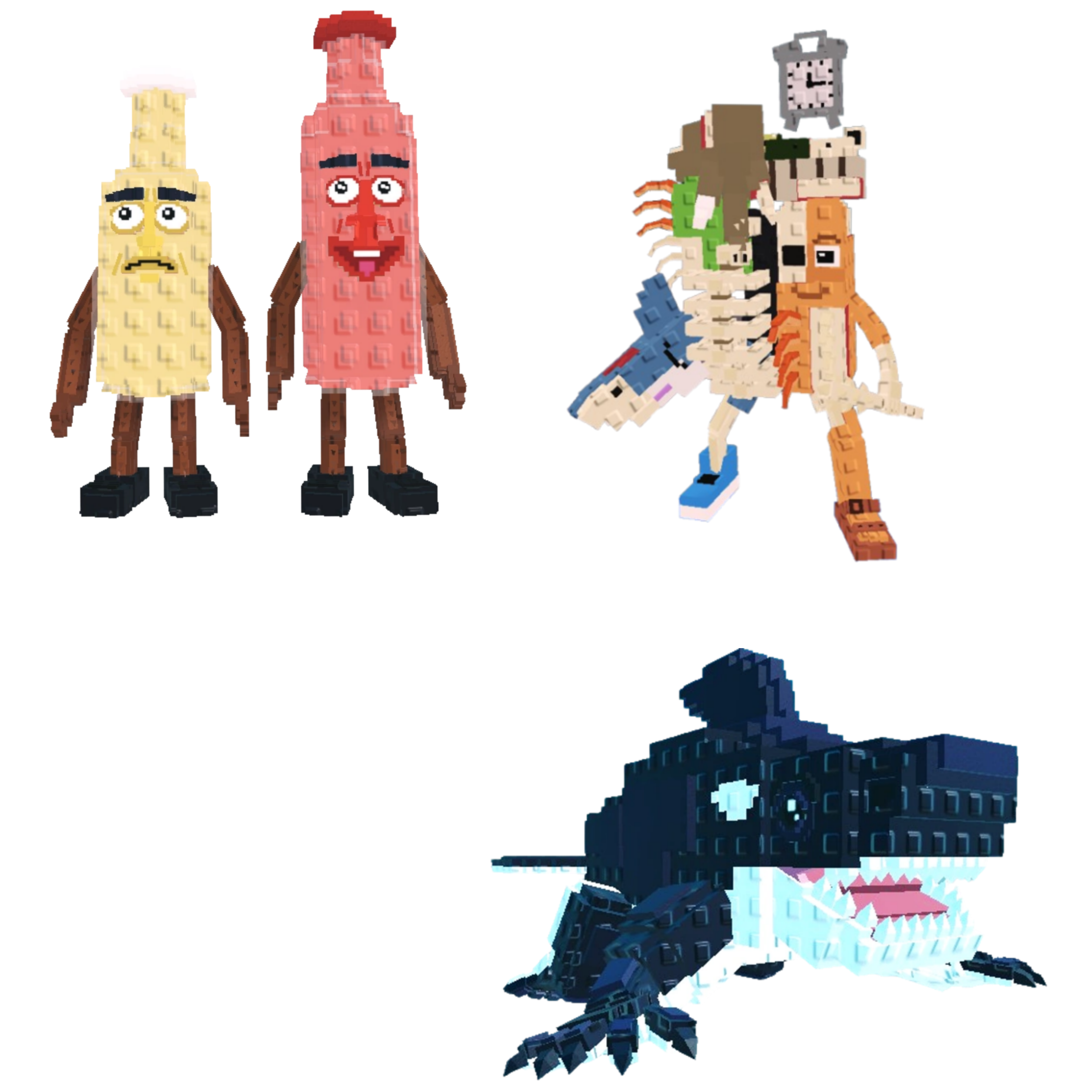 [BUNDLE] - 🌻 1x Ketchuru And Musturu 🌻 1x La Extinct Grande 🌻 1x Orcaledon