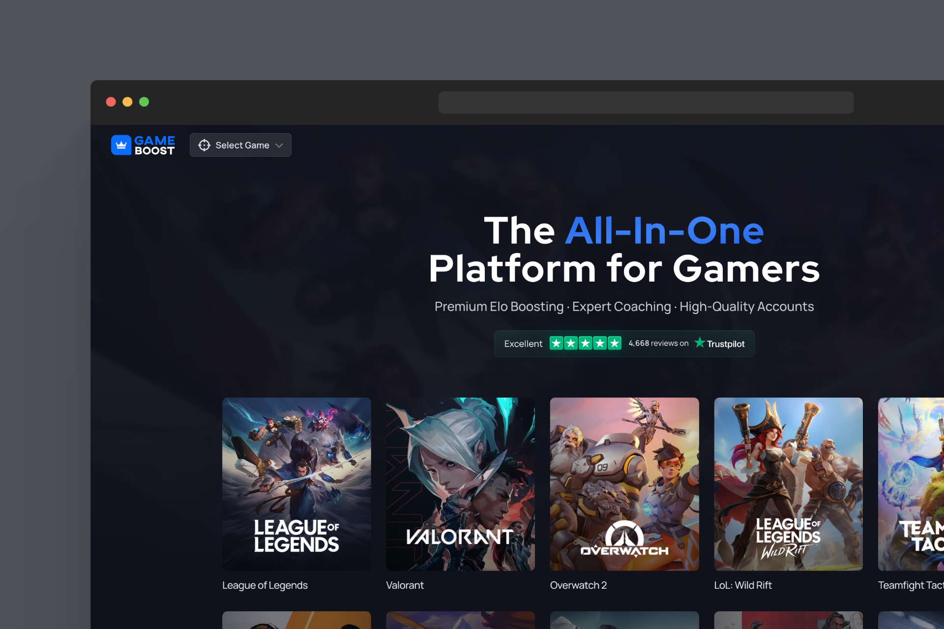 The All-In-One Platform for Gamers